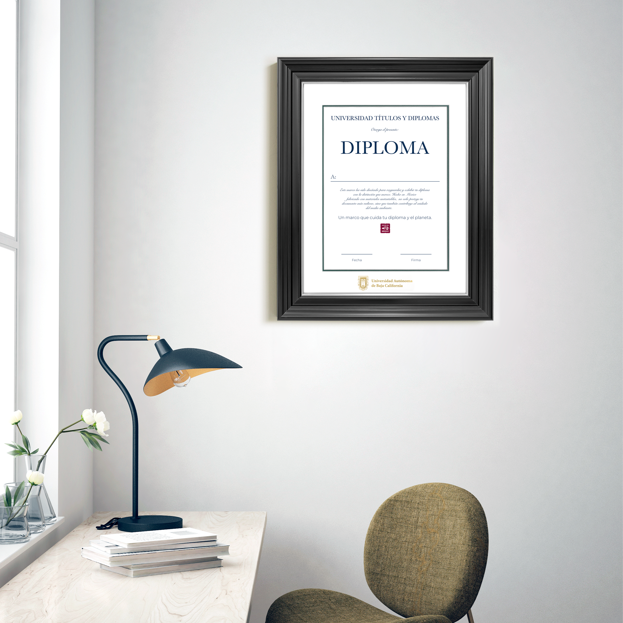 Diploma oficial UABC Marco Nogal