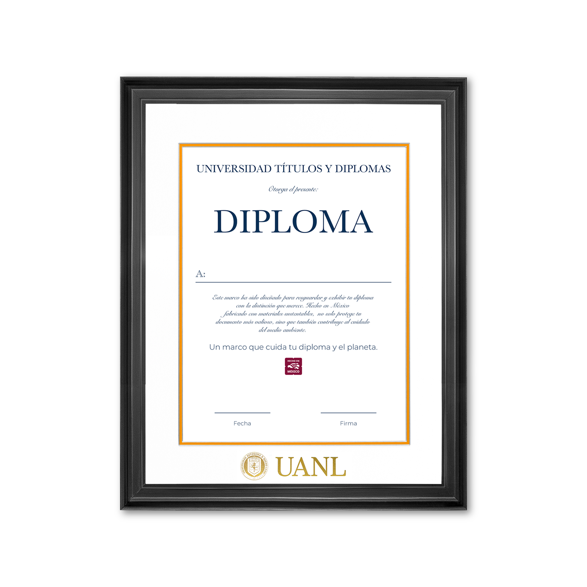 Diploma UANL de Madera
