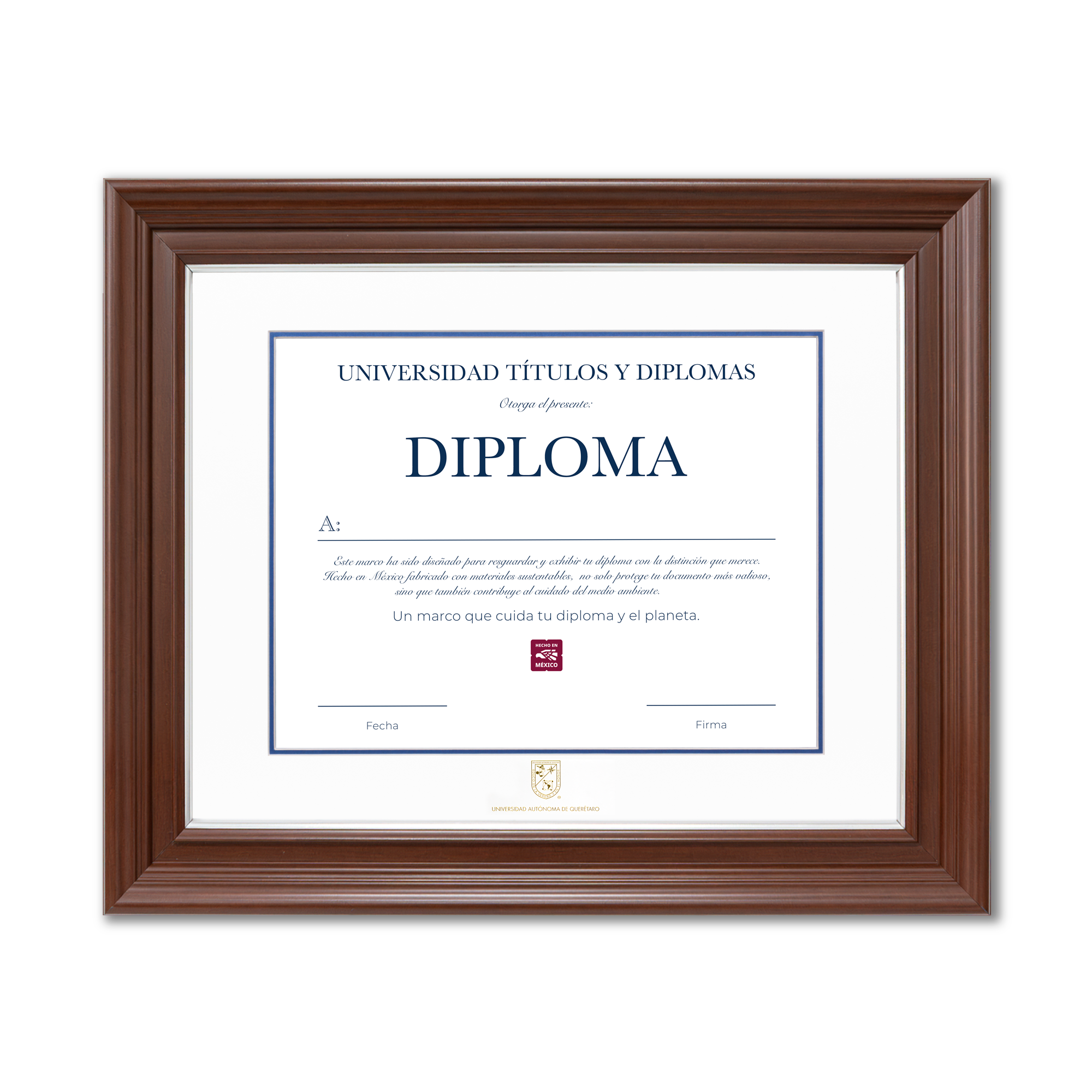 Diploma oficial UAQ Marco Nogal