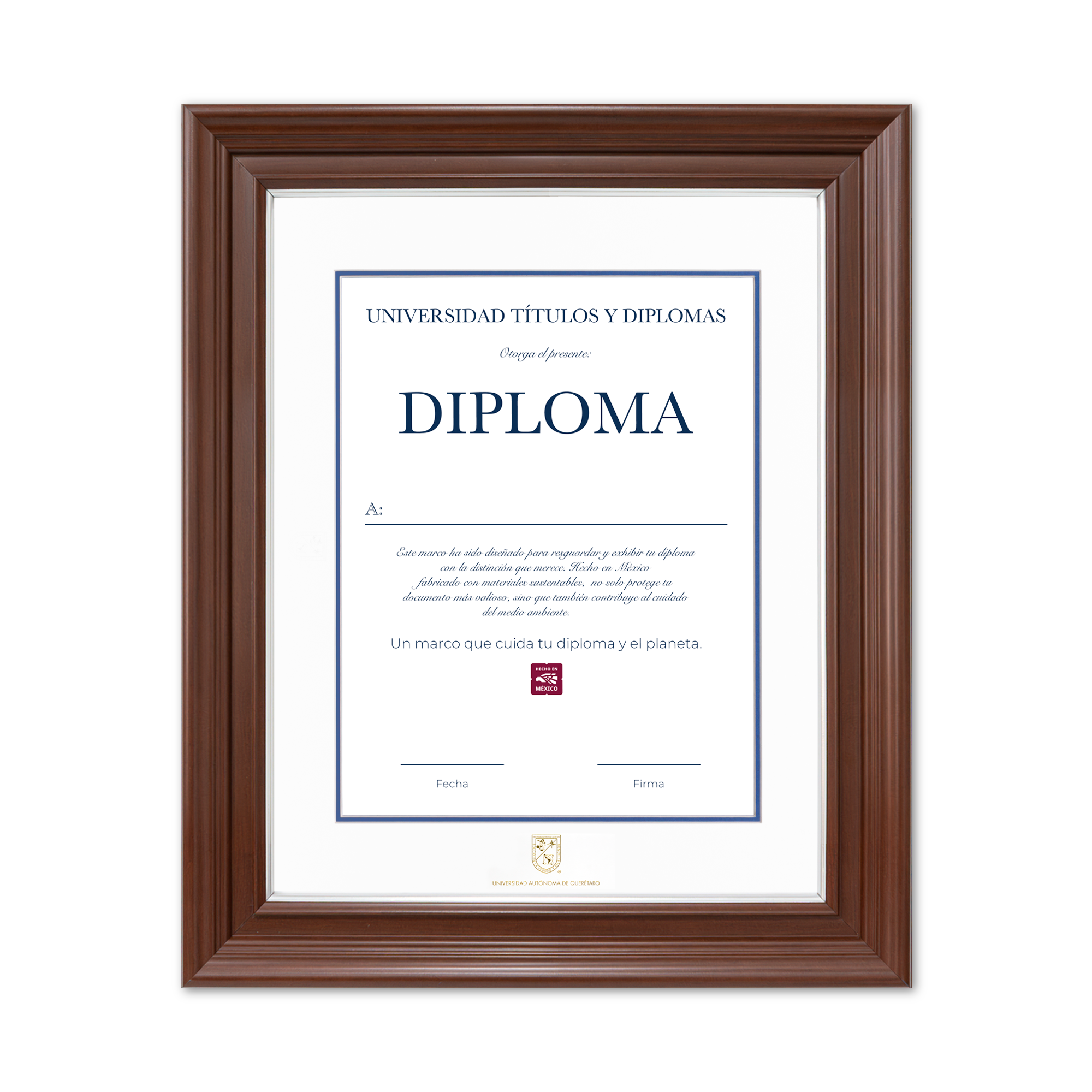 Diploma oficial UAQ Marco Nogal