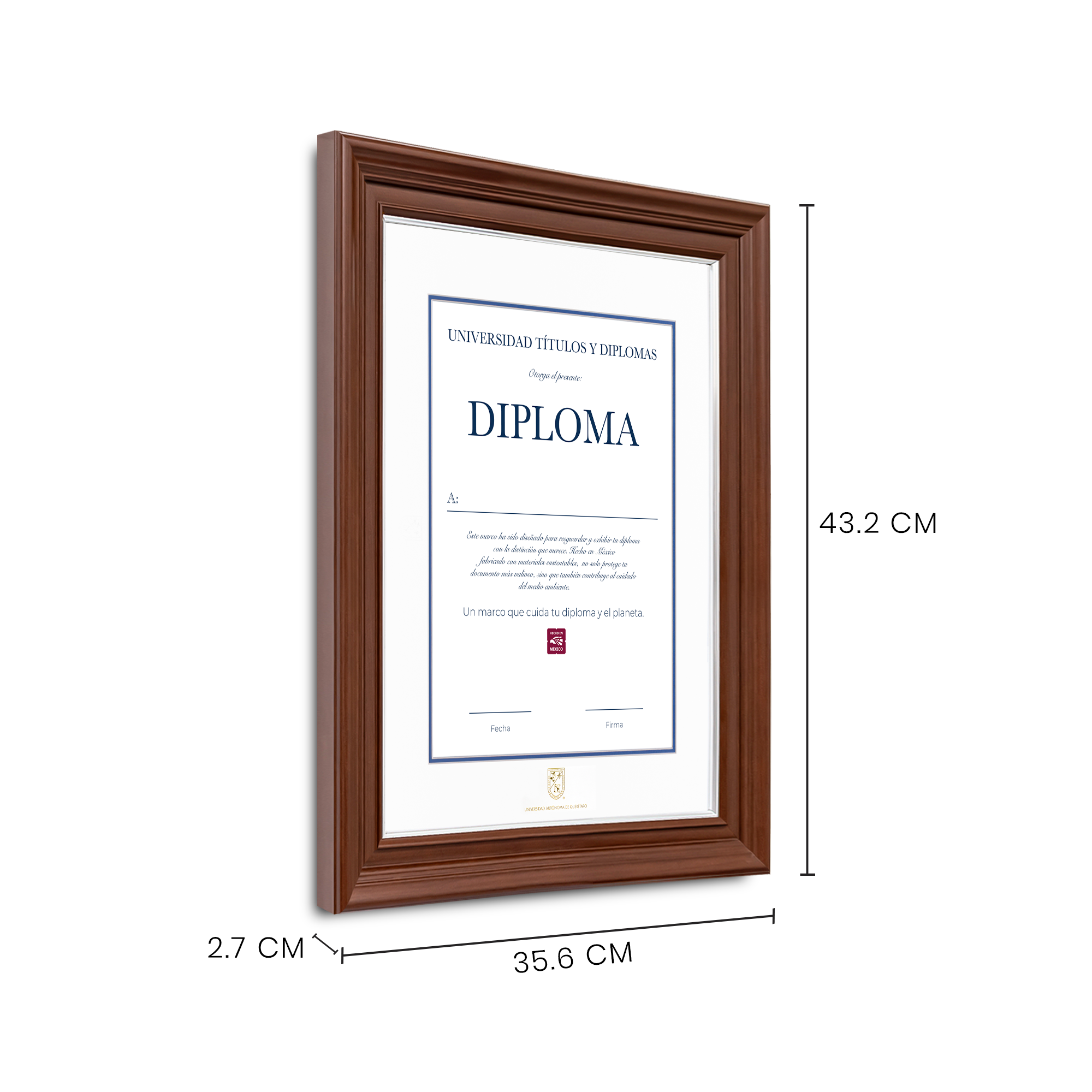 Diploma oficial UAQ Marco Nogal