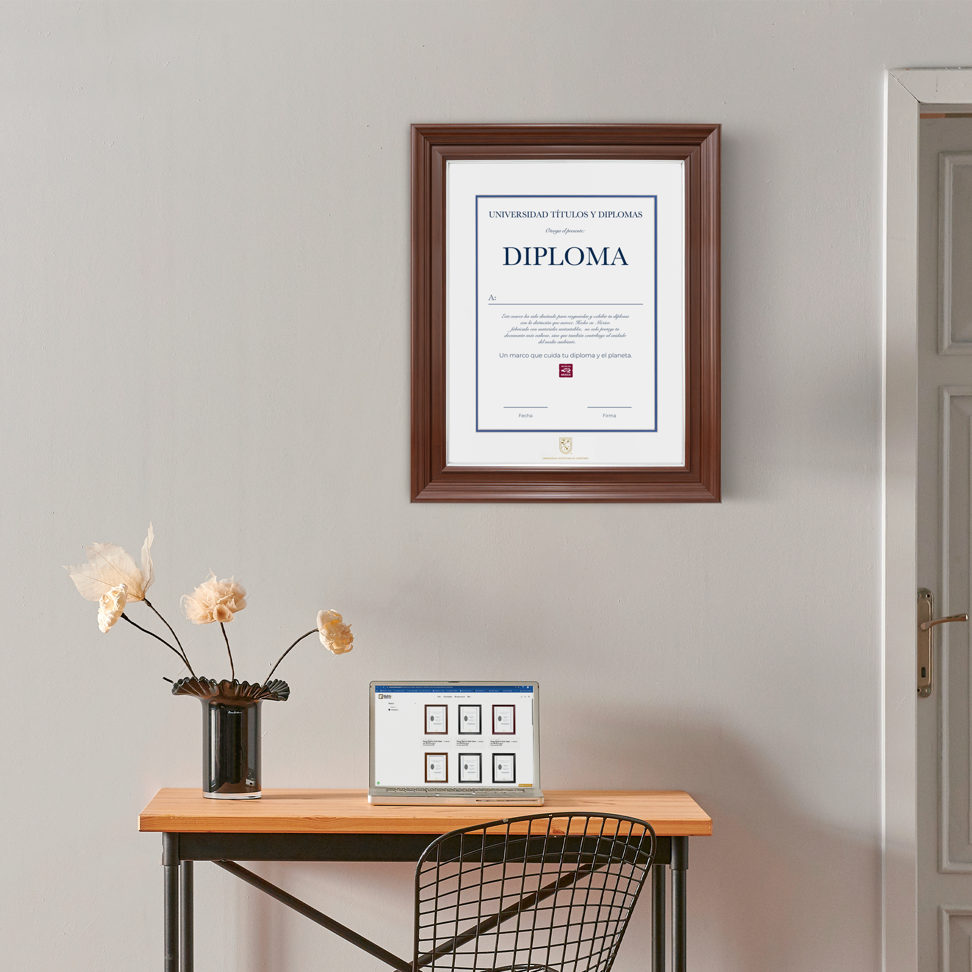 Diploma oficial UAQ Marco Nogal