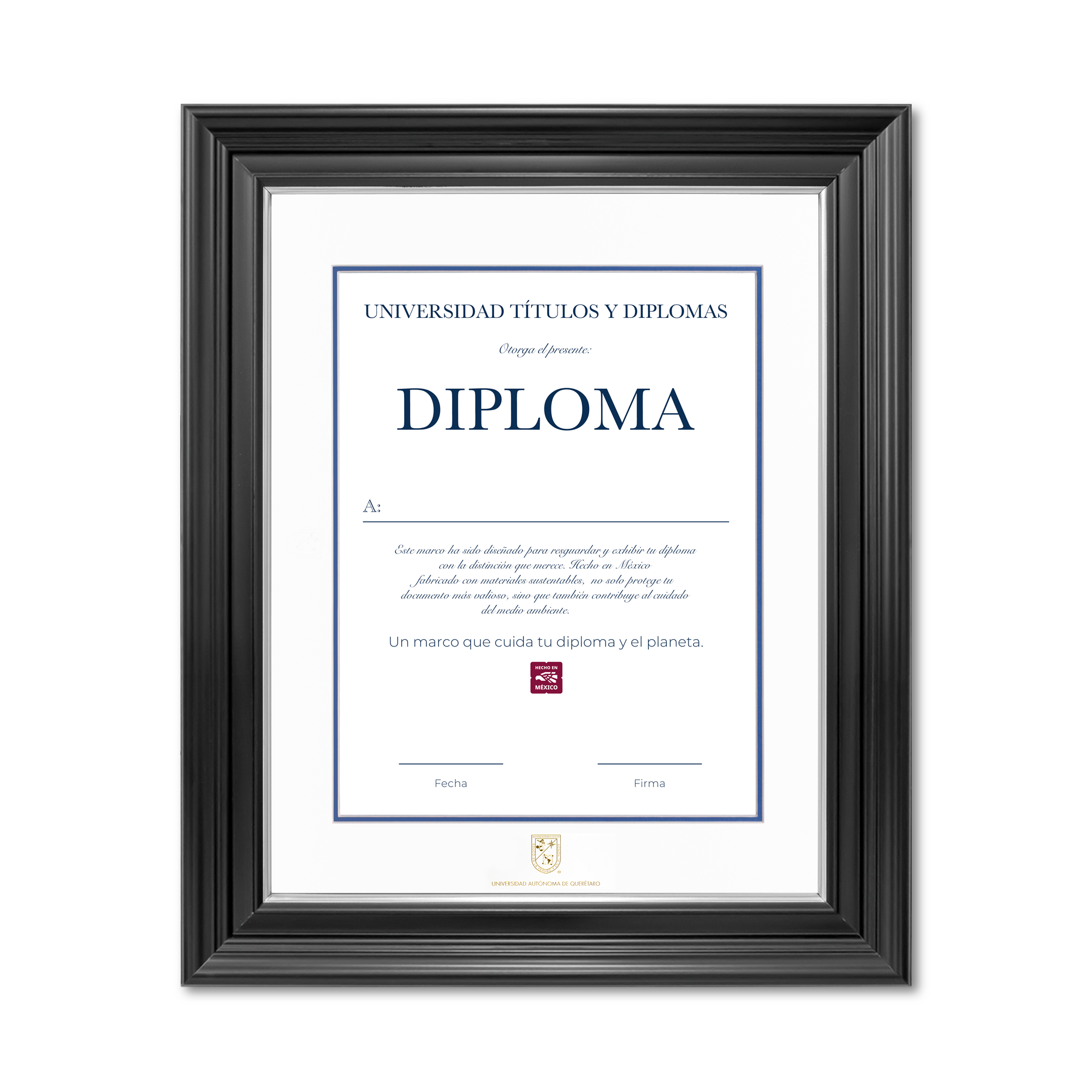 Diploma oficial UAQ Marco Nogal