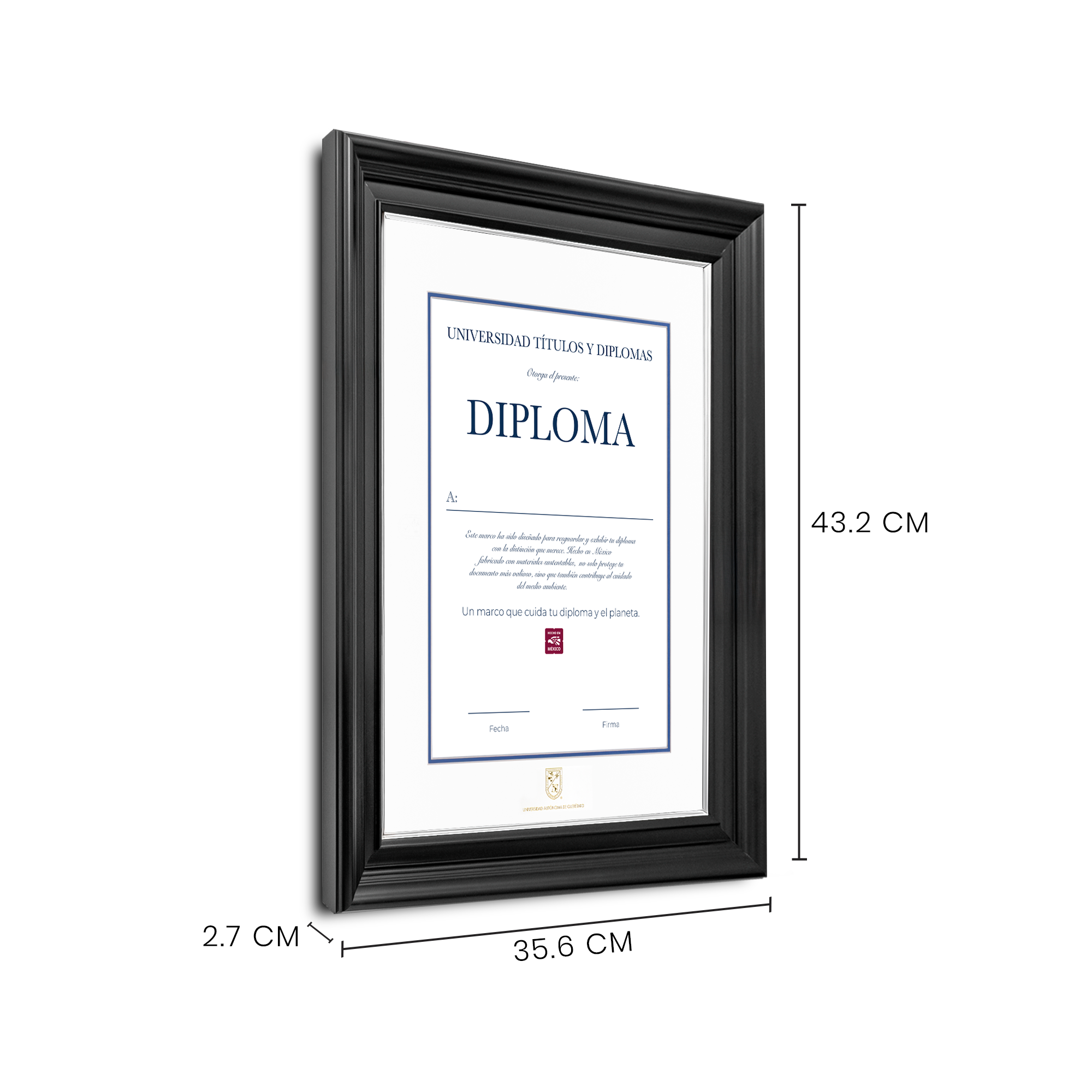 Diploma oficial UAQ Marco Nogal