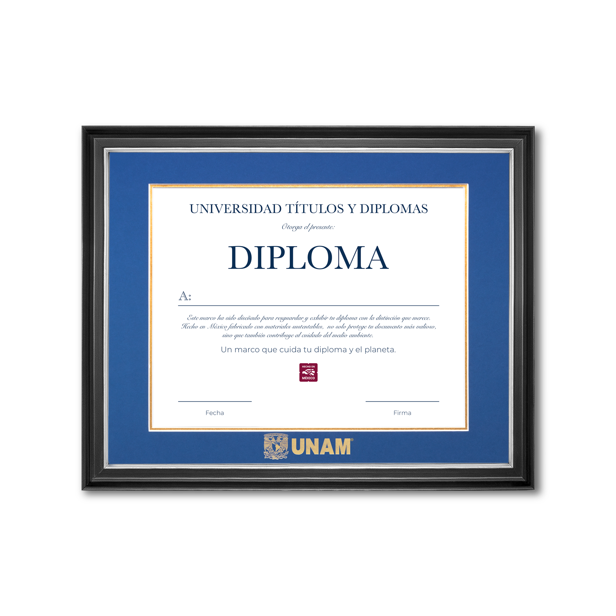 Diploma UNAM de Madera