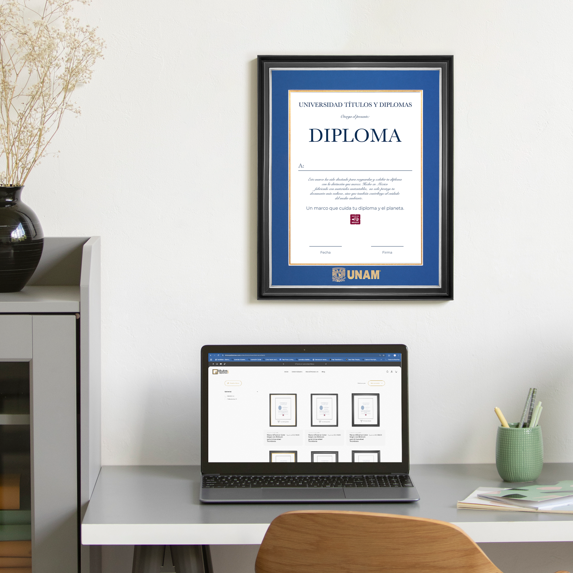 Diploma UNAM de Madera