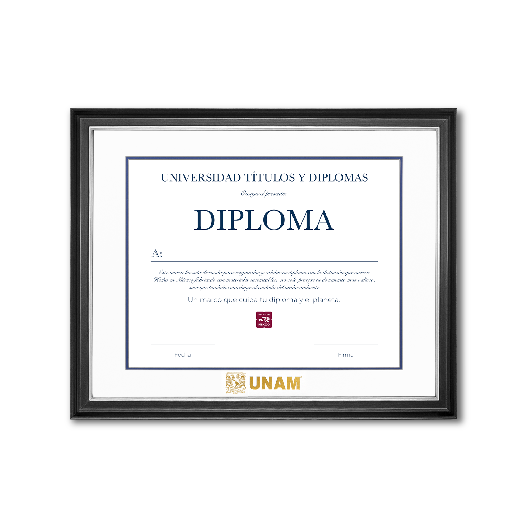 Diploma UNAM de Madera