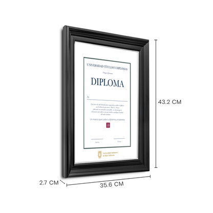 Diploma oficial UABC Marco Nogal