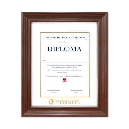 Diploma oficial UACH Marco Nogal
