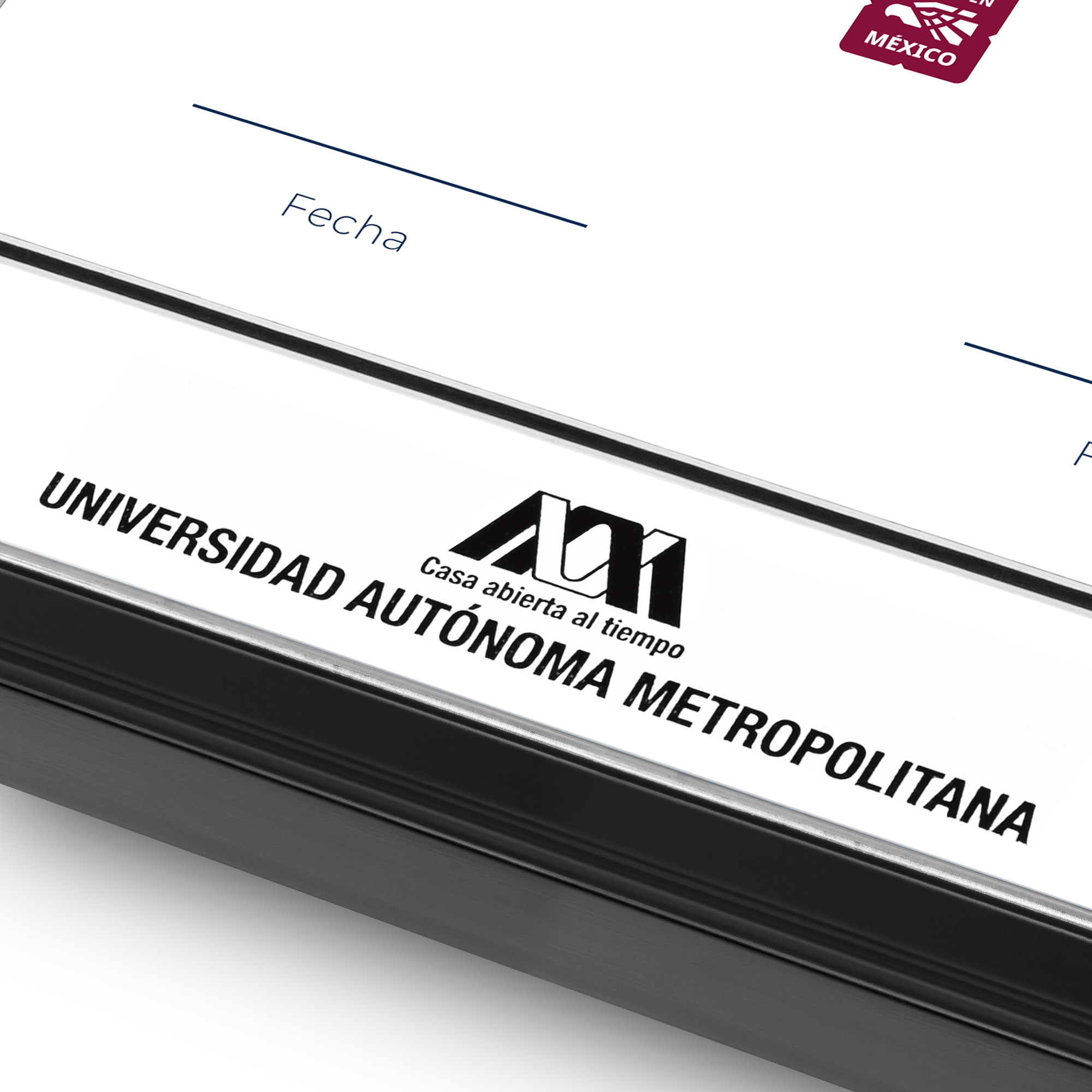 Diploma oficial UAM Marco negro