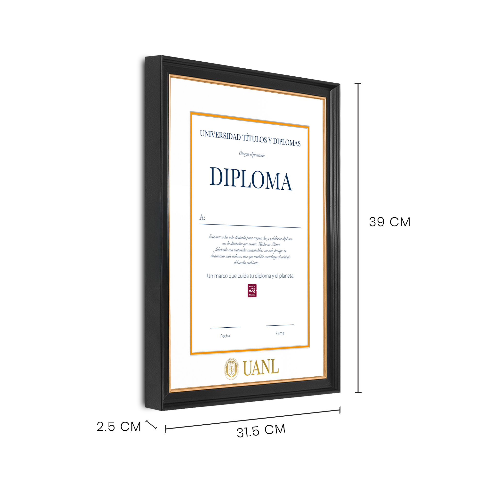 Diploma UANL de Madera
