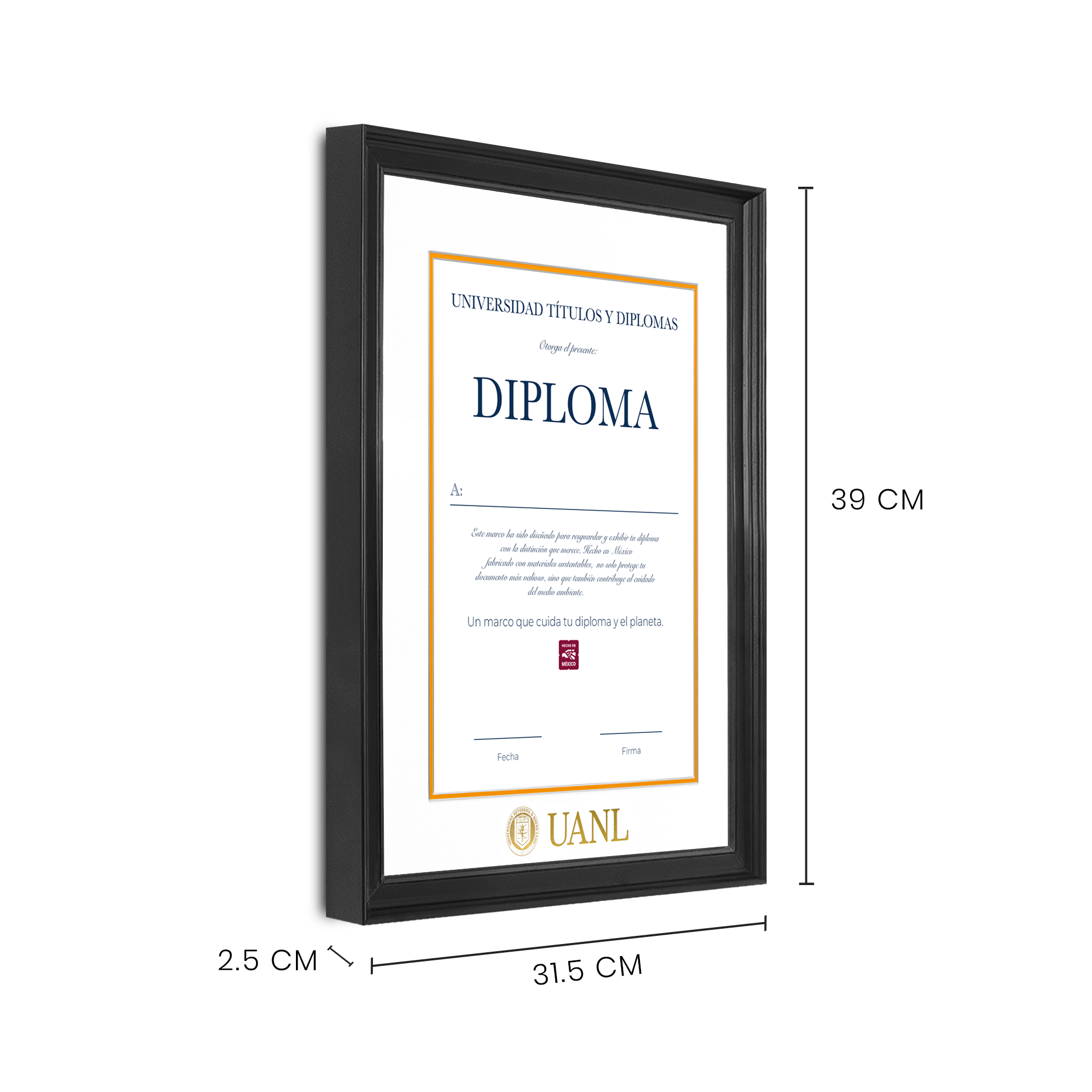 Diploma UANL de Madera