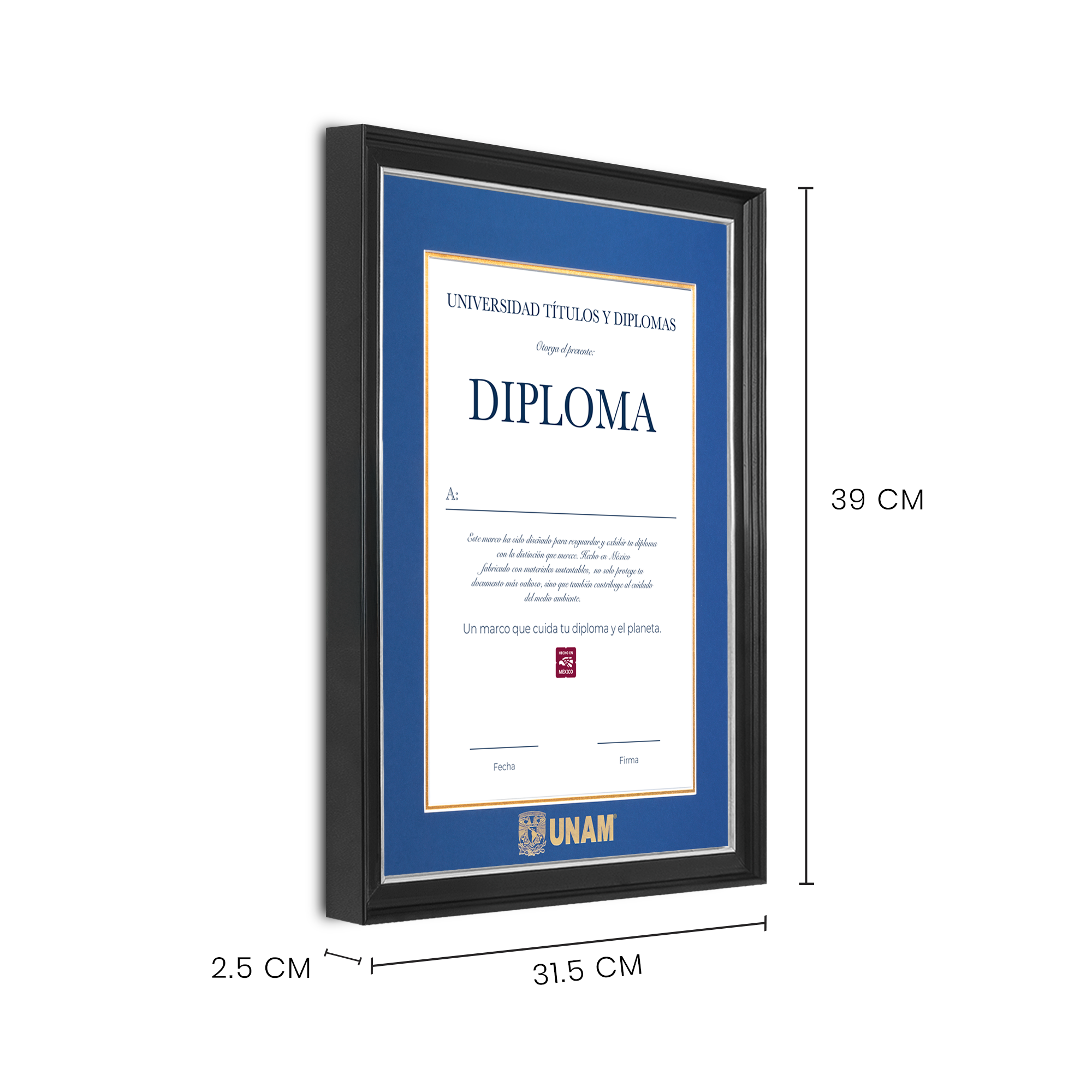 Diploma UNAM de Madera