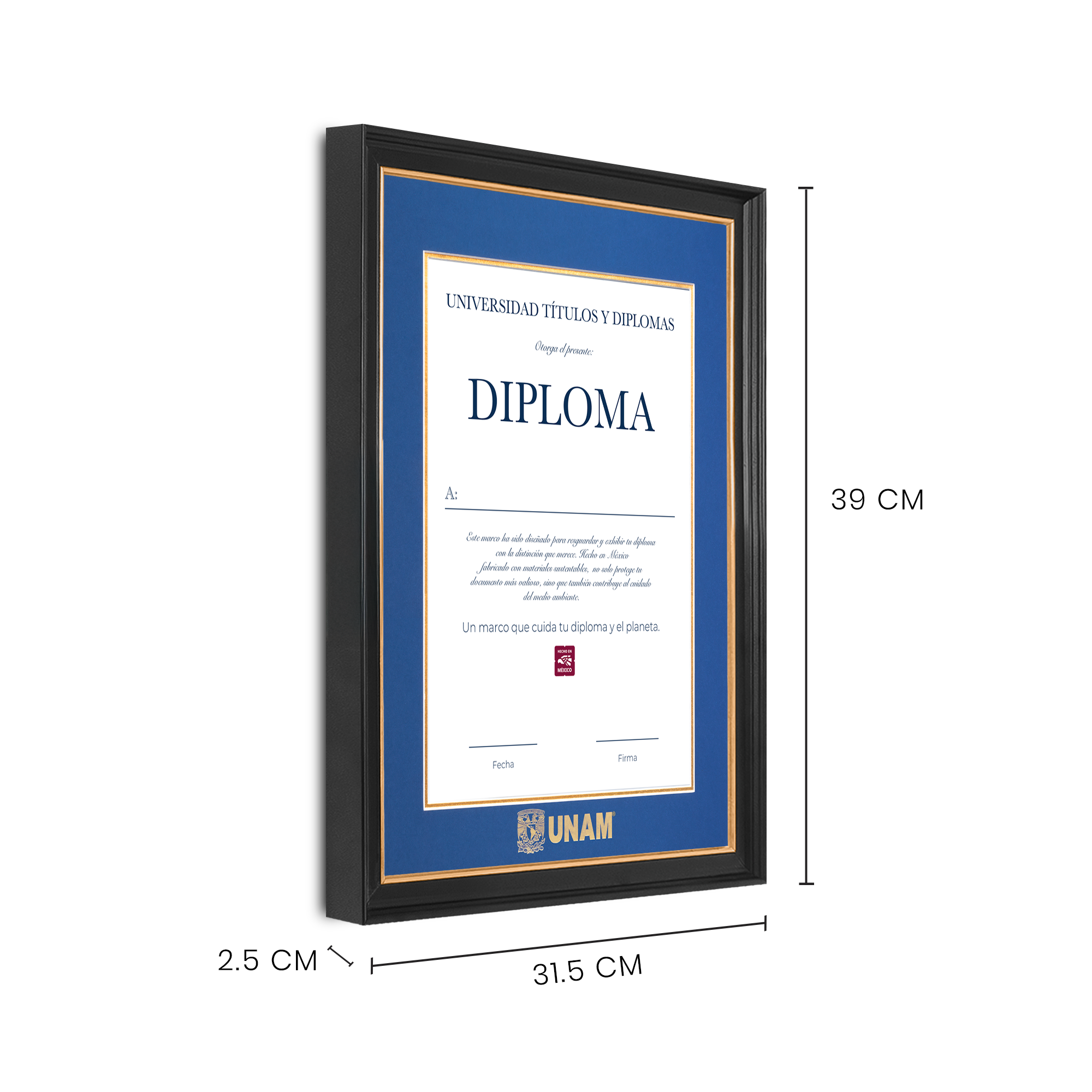 Diploma UNAM de Madera