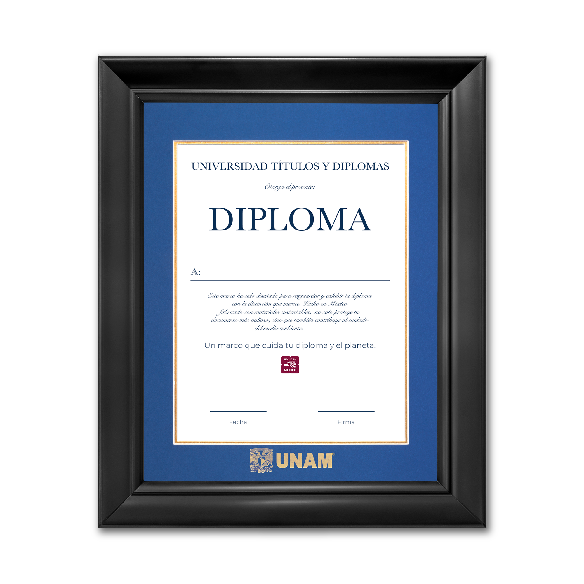 Diploma UNAM de Madera