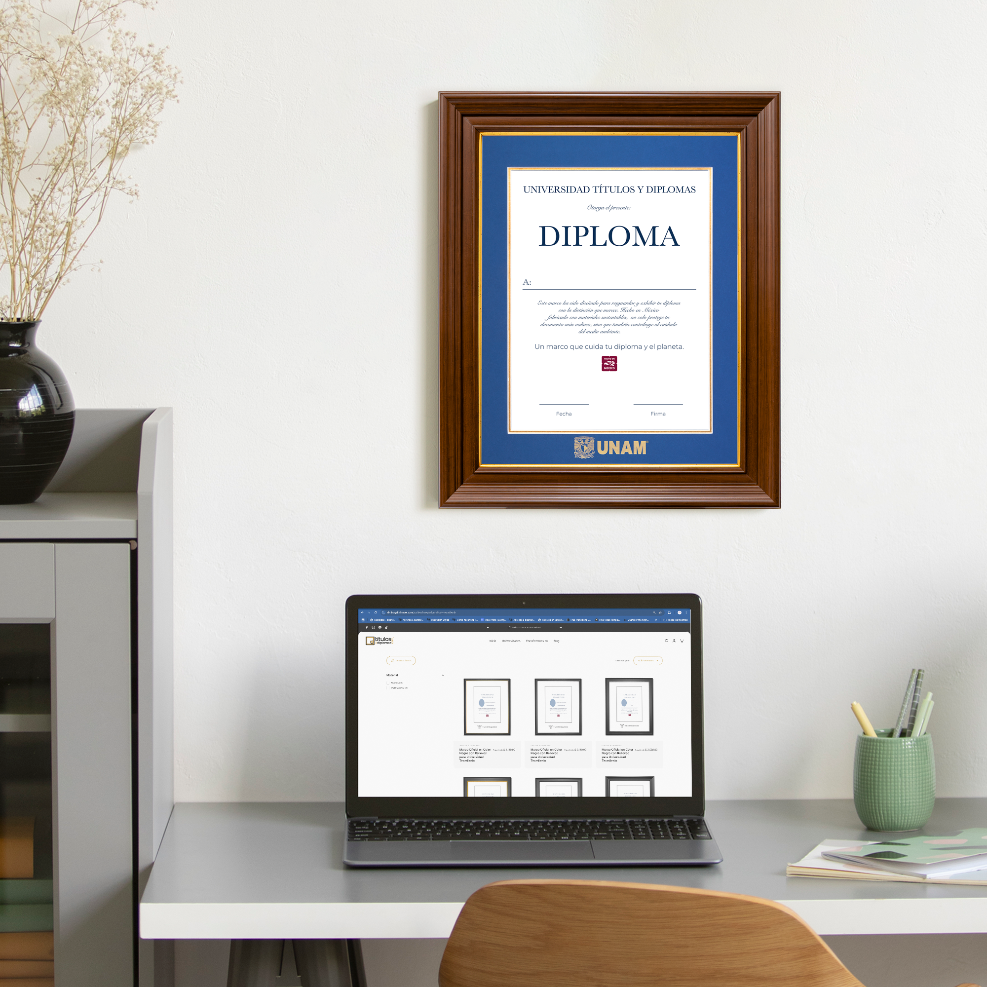 Diploma UNAM de Poliestireno