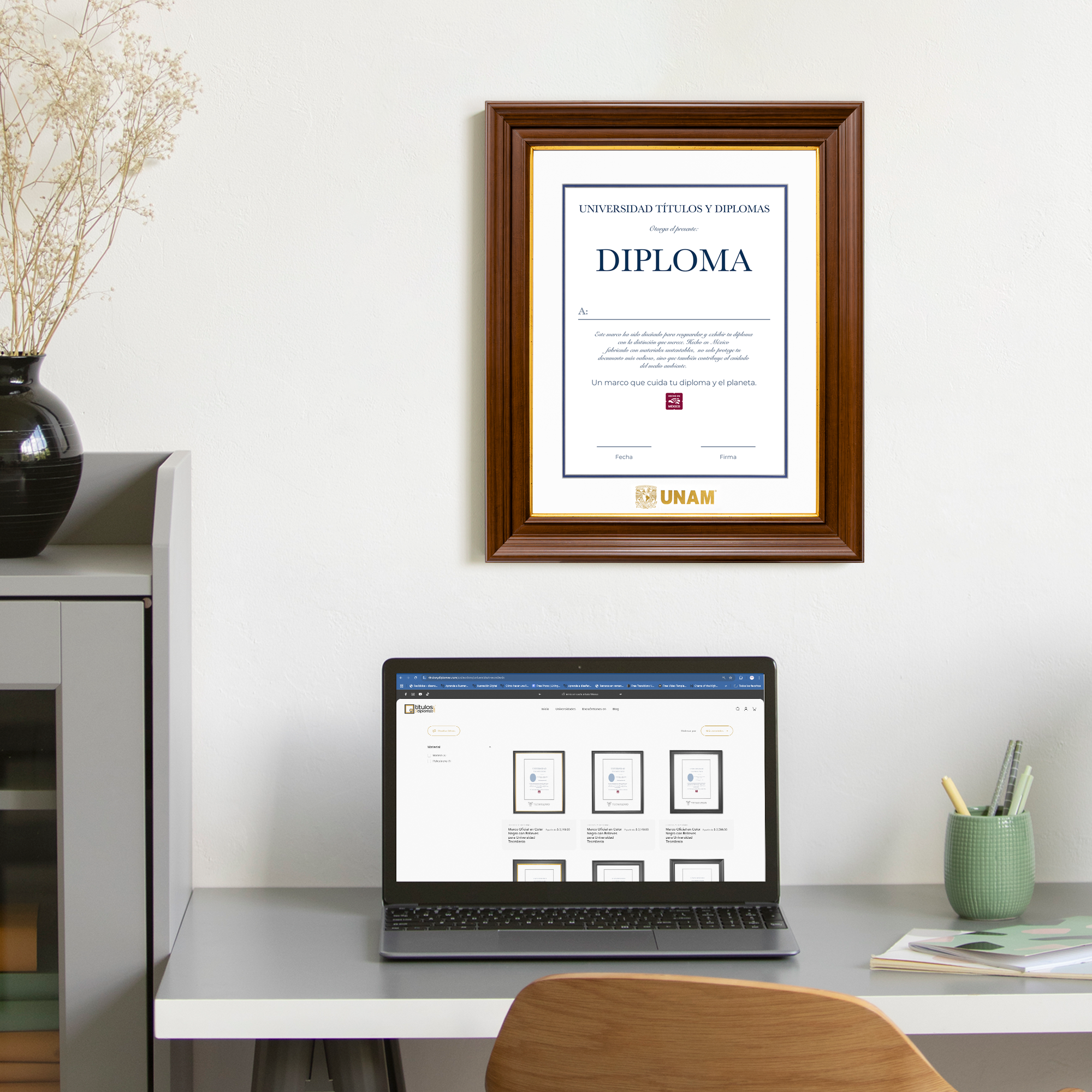 Diploma UNAM de Poliestireno
