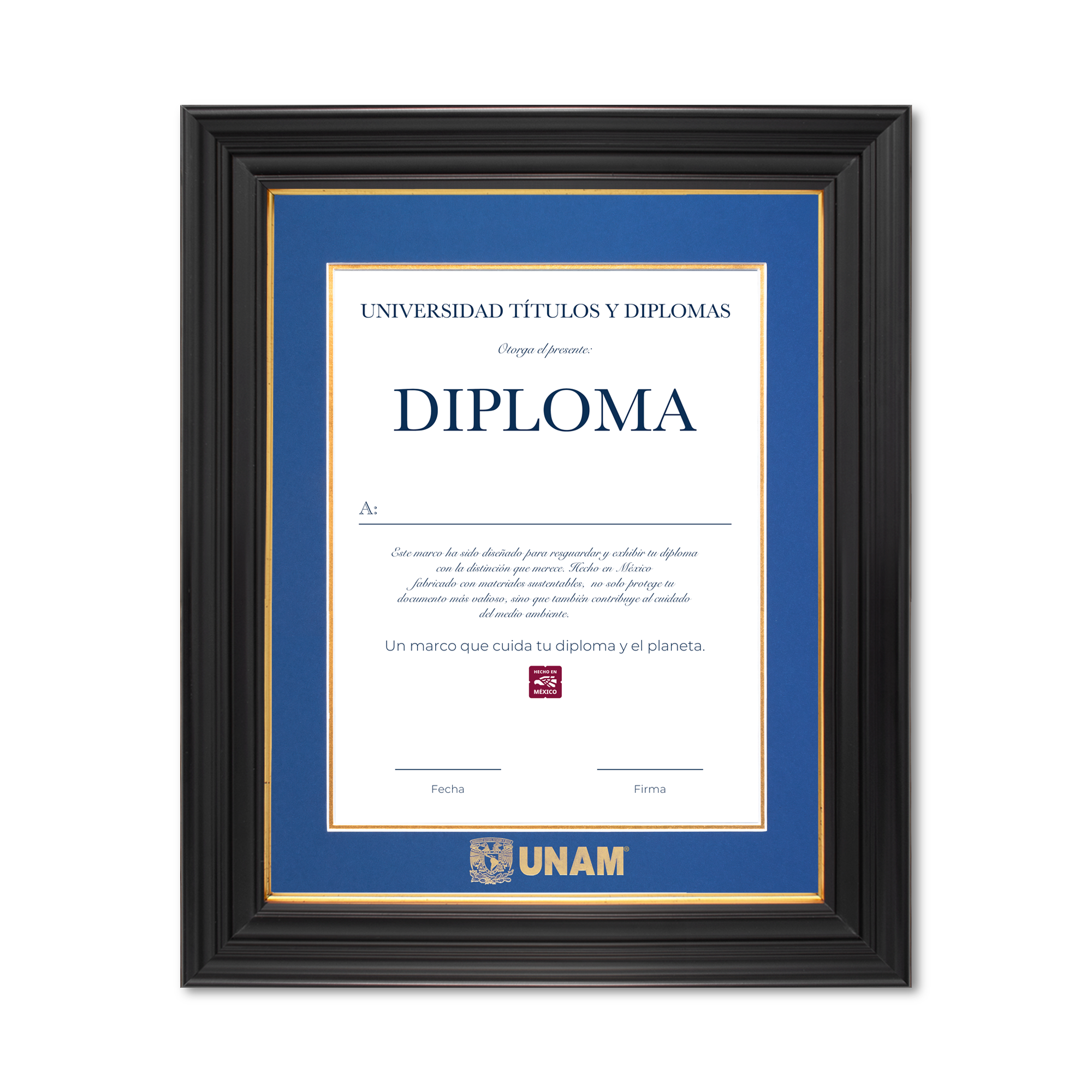 Diploma UNAM de Madera