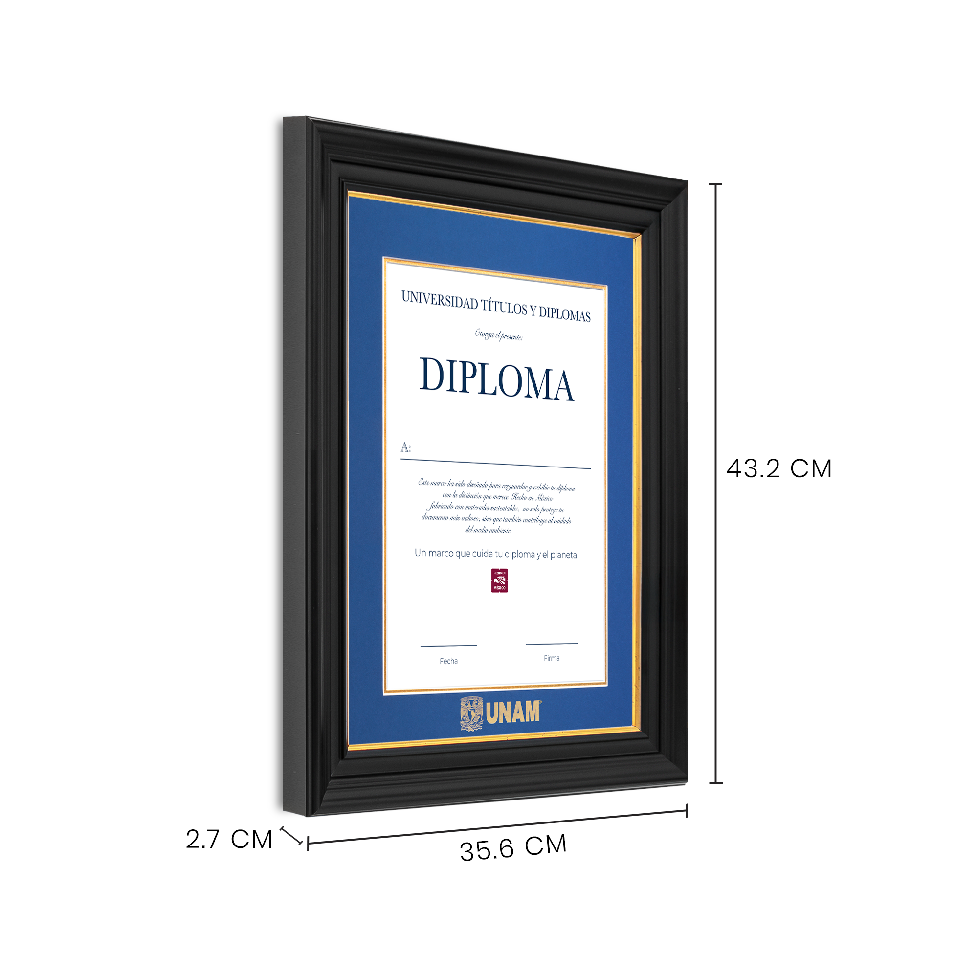 Diploma UNAM de Madera