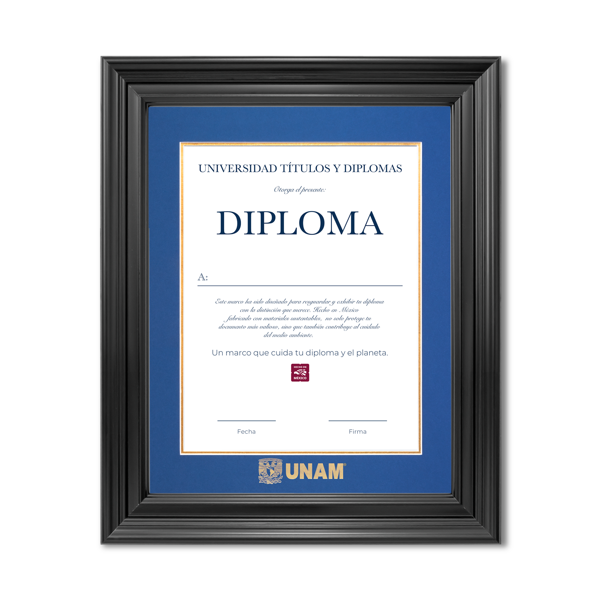 Diploma UNAM de Madera