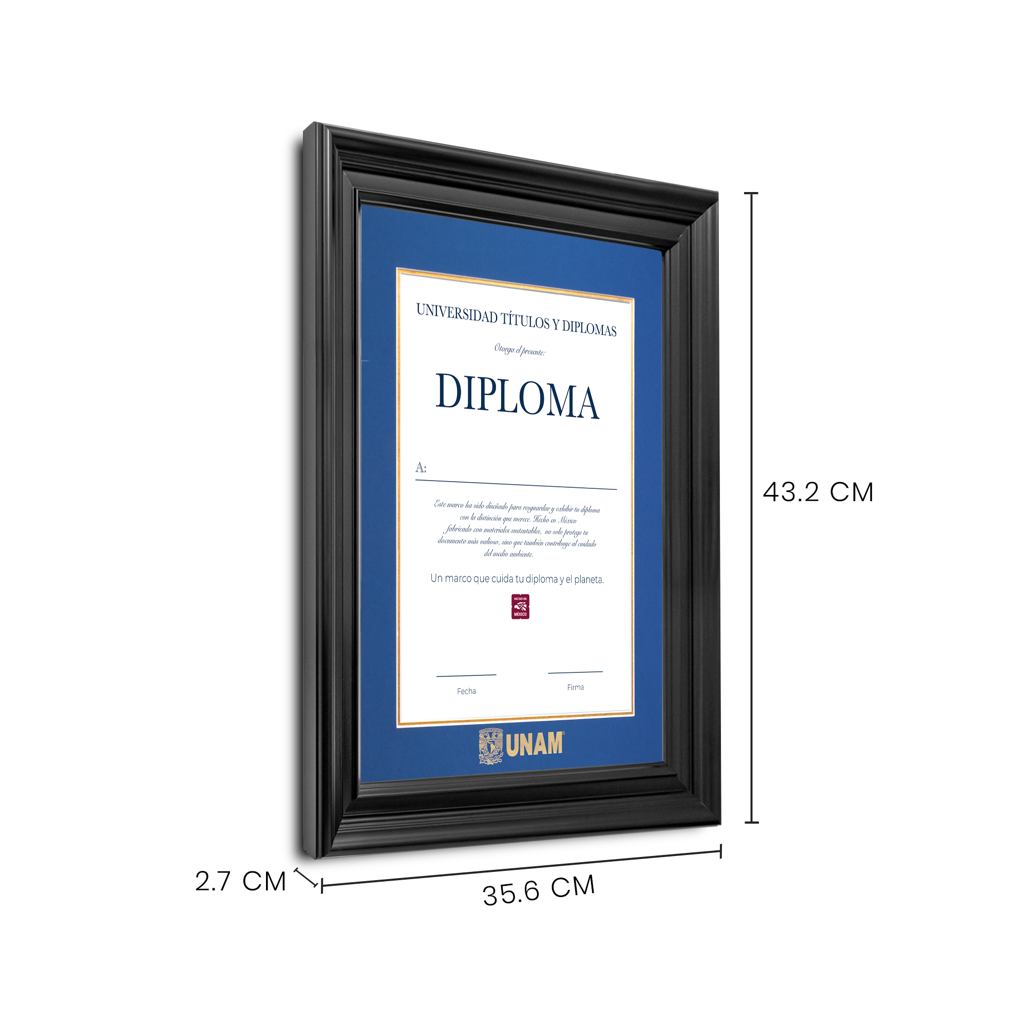 Diploma UNAM de Madera