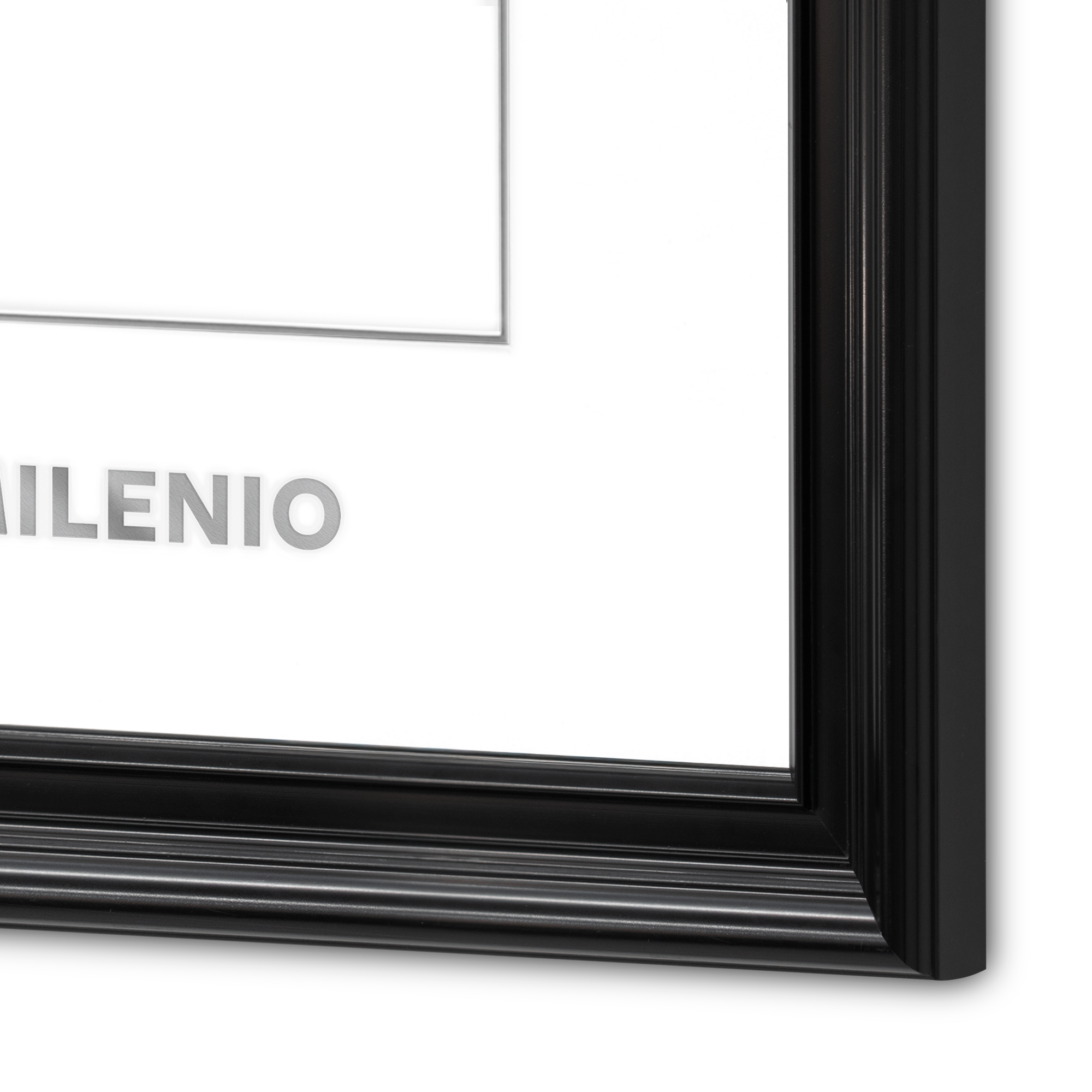 Marco Oficial en Color Negro con Relieves para Universidad Tecmilenio